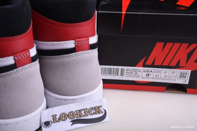Rep Jordan Air 555088-126 OG Light Grey 1 Smoke High 0708